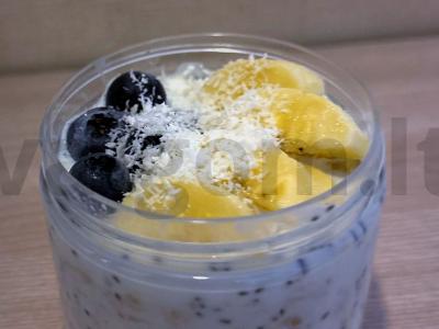 Patingėlių PP avižinė košė su graikišku jogurtu Žingsnis 3