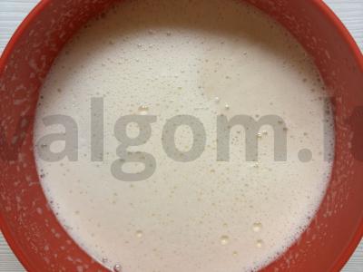 Šokoladinis keksiukas su rjaženka Žingsnis 3