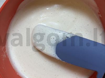 Šokoladinis keksiukas su rjaženka Žingsnis 4