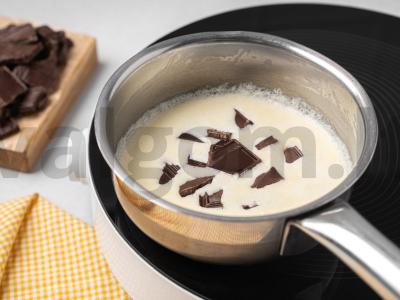 Tortas su riešutais ir karamele Žingsnis 9