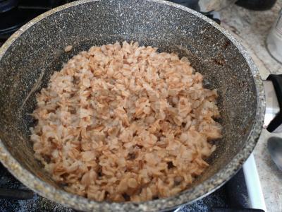 Avižinė košė su sūriu ir riešutais Žingsnis 2