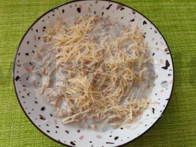 Avižinė košė su sūriu ir riešutais Žingsnis 9