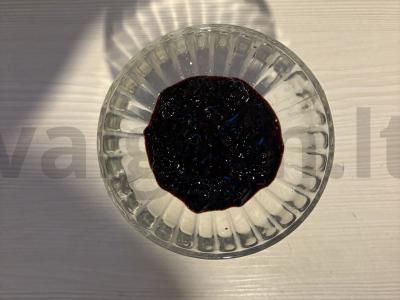 Sluoksniuotas desertas iš varškės ir gervuogių su sėlenomis Žingsnis 7