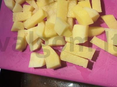 Grietininis sriuba su upėtakiu Žingsnis 4