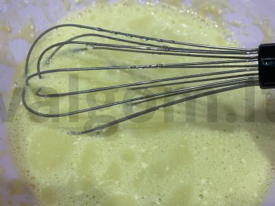 Blynai su cukatais ir grietine Žingsnis 4