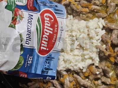 Švelni grikių košė su faršu ir mocarela Žingsnis 2