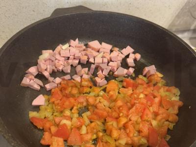 Kiaušinienė su apkepu pusryčiams Žingsnis 7