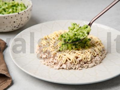 Salotas „Saulė“ Žingsnis 4