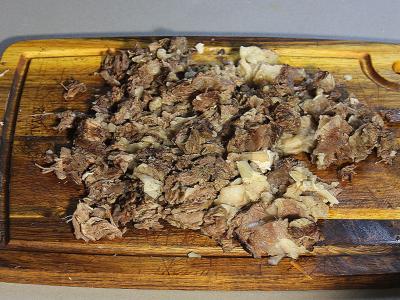 Sriuba su jautiena ir rūkytomis šonkaulėmis Žingsnis 10