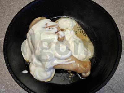 Kiaulienos šlaunelė gruziniškai su kuskusu Žingsnis 3