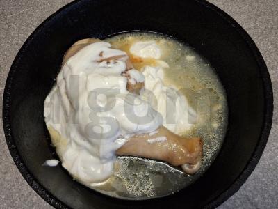 Kiaulienos šlaunelė gruziniškai su kuskusu Žingsnis 4