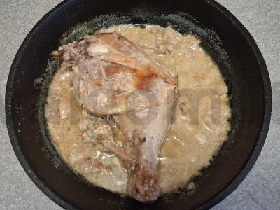 Kiaulienos šlaunelė gruziniškai su kuskusu Žingsnis 6