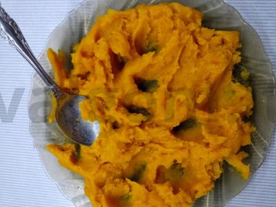 Moliūgų sūrio pyragas Žingsnis 1