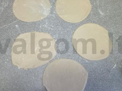 Mantai su vištienos filė ir daržovėmis Žingsnis 8