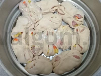 Mantai su vištienos filė ir daržovėmis Žingsnis 11