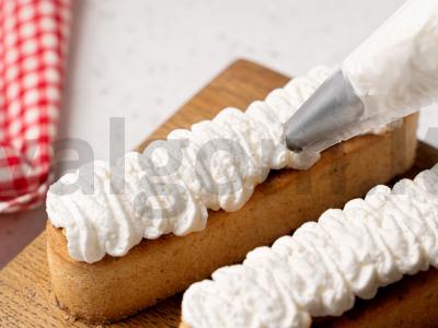 Tartaletės su žemės riešutų pasta ir marinuotų agurkų žele Žingsnis 9