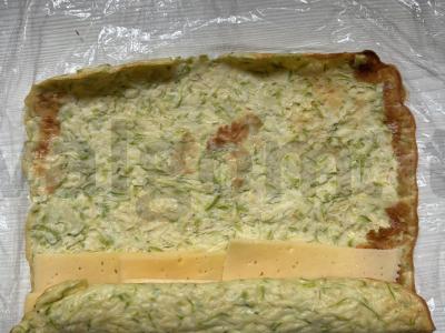 Cukinijų ritinys su sūriu Žingsnis 10