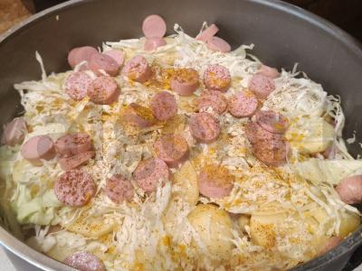 Bazė su kukurūzais Žingsnis 7