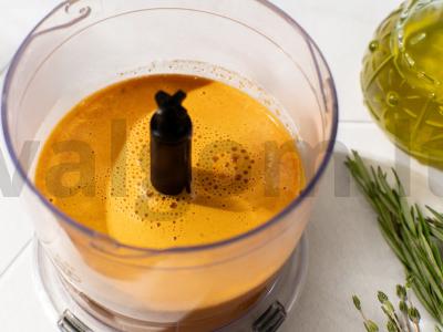 Makaronai su burrata ir daržovių padažu Žingsnis 5