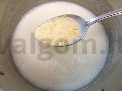 Kremas su apelsinų sultimis ir žievele Žingsnis 5