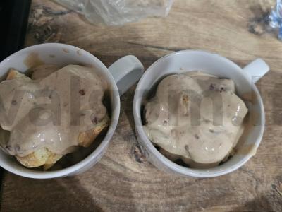 Skanus desertas su vyšnių varške ir uogiene Žingsnis 8