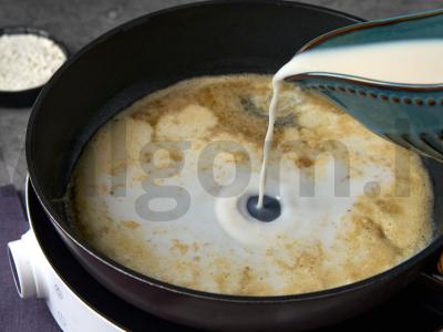 Makaronai su žaliais daržovėmis Žingsnis 5