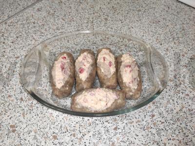 Įdarytos dešrelės vakarienei Žingsnis 3