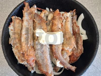 Pūtas su svogūnų pagalve Žingsnis 7