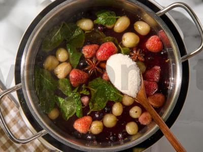 Aromatingas limonadas iš kompotų mišinio Žingsnis 3