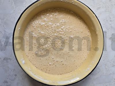 Šarlotė su abrikosais Žingsnis 5