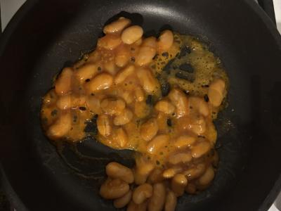 Grikių, avokado, pupelių ir kiaušinių dubuo Žingsnis 2