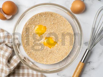 Avižiniai vafliai Žingsnis 4