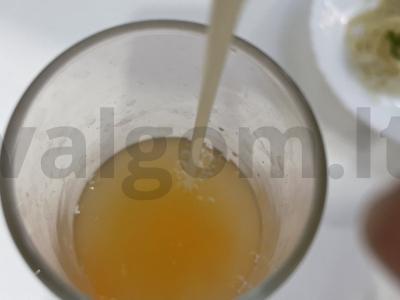 Persikų kokteilis su želė Žingsnis 4