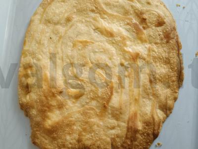 Tortas „Napoleonas“ iš sluoksniuotų biskvitų Žingsnis 9