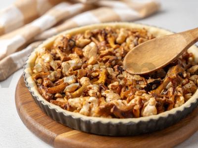 Kepinys su vištiena ir voveraitėmis Žingsnis 6