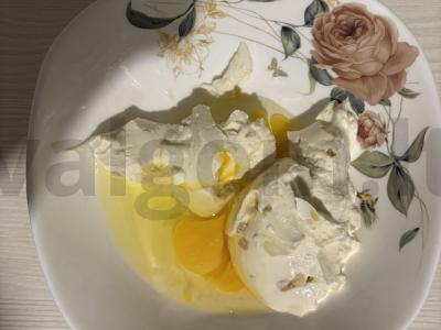 Saldi tortilija keptuvėje iš islandiško skyr Žingsnis 2