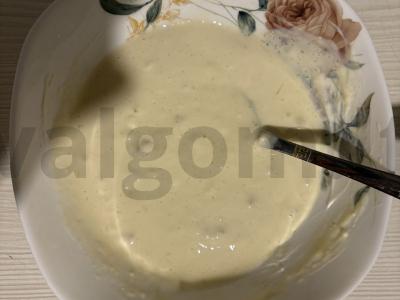 Saldi tortilija keptuvėje iš islandiško skyr Žingsnis 5