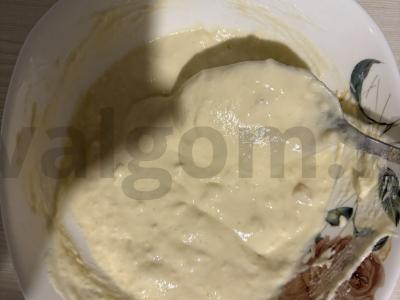 Saldi tortilija keptuvėje iš islandiško skyr Žingsnis 7