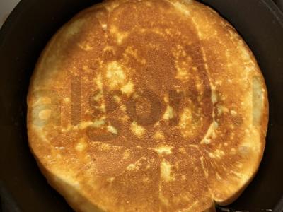 Saldi tortilija keptuvėje iš islandiško skyr Žingsnis 9