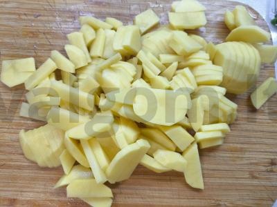 Žirnių sriuba su rūkytomis kiaulienos šonkauliais Žingsnis 6