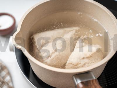 Olivjė su obuoliais Žingsnis 1