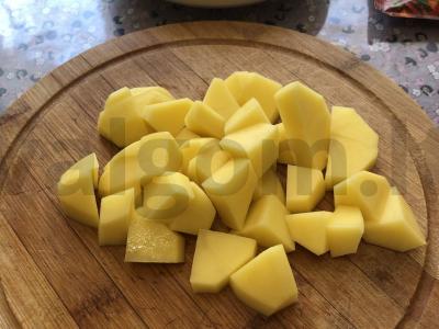 Vermicelli sriuba su dūminiu kumpiu Žingsnis 2