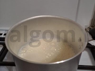 Avižinė košė su pienu per 20 minučių Žingsnis 1