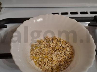 Avižinė košė su pienu per 20 minučių Žingsnis 3