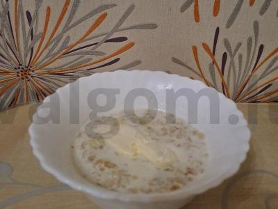 Avižinė košė su pienu per 20 minučių Žingsnis 6