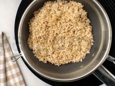 Rožinė ryžiai Žingsnis 2