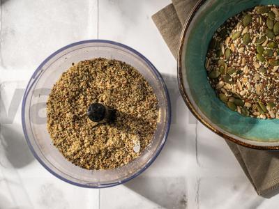 Keto sausainiai su chia sėklomis Žingsnis 2