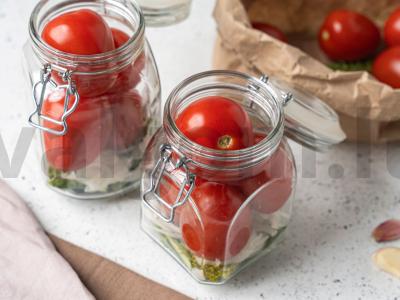 Cukriniai pomidorai Žingsnis 3