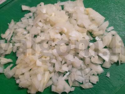 Salotas „Olivje“ su keptais daržovėmis Žingsnis 6