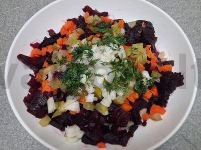 Vinegretas su avokadų aliejumi Žingsnis 6